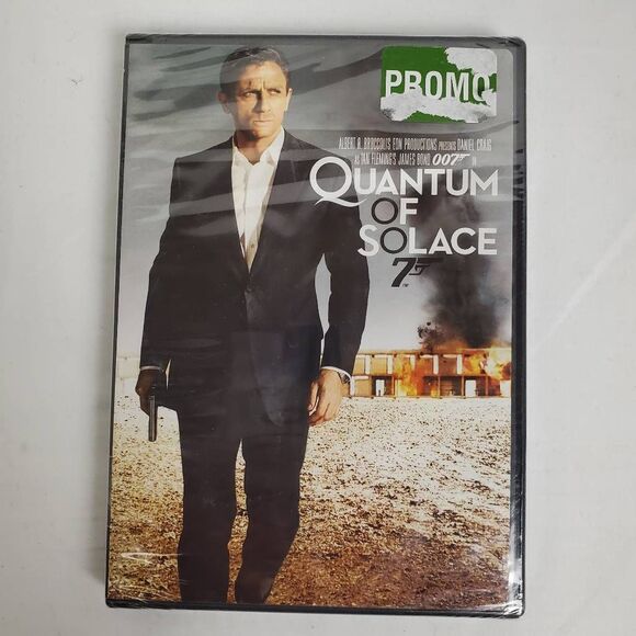 Quantum of Solace (DVD, 2008) Daniel Craig – James Bond 007 Spy Thriller - Picture 1 of 2
